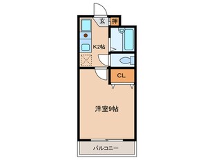 マークス城南の物件間取画像